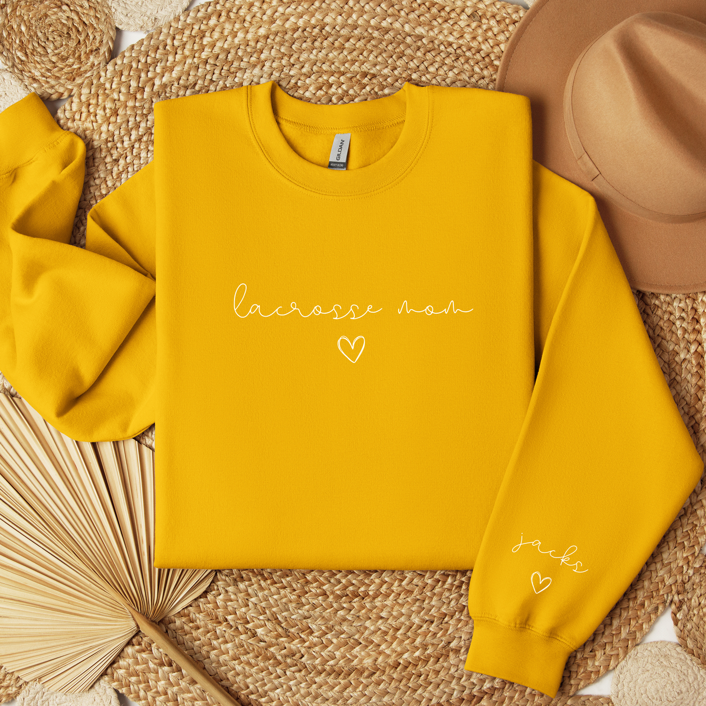 CURSIVE SPORTS MOM CREW