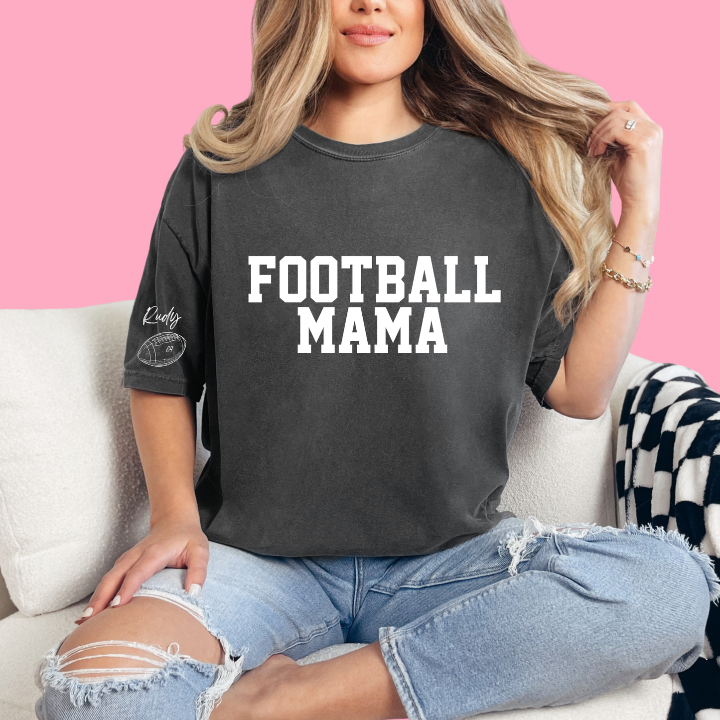 VARSITY SPORTS MAMA TSHIRT