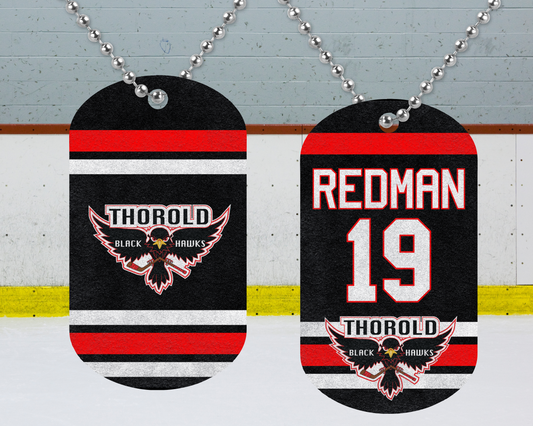 Personalized Sports Dog Tag Necklaces