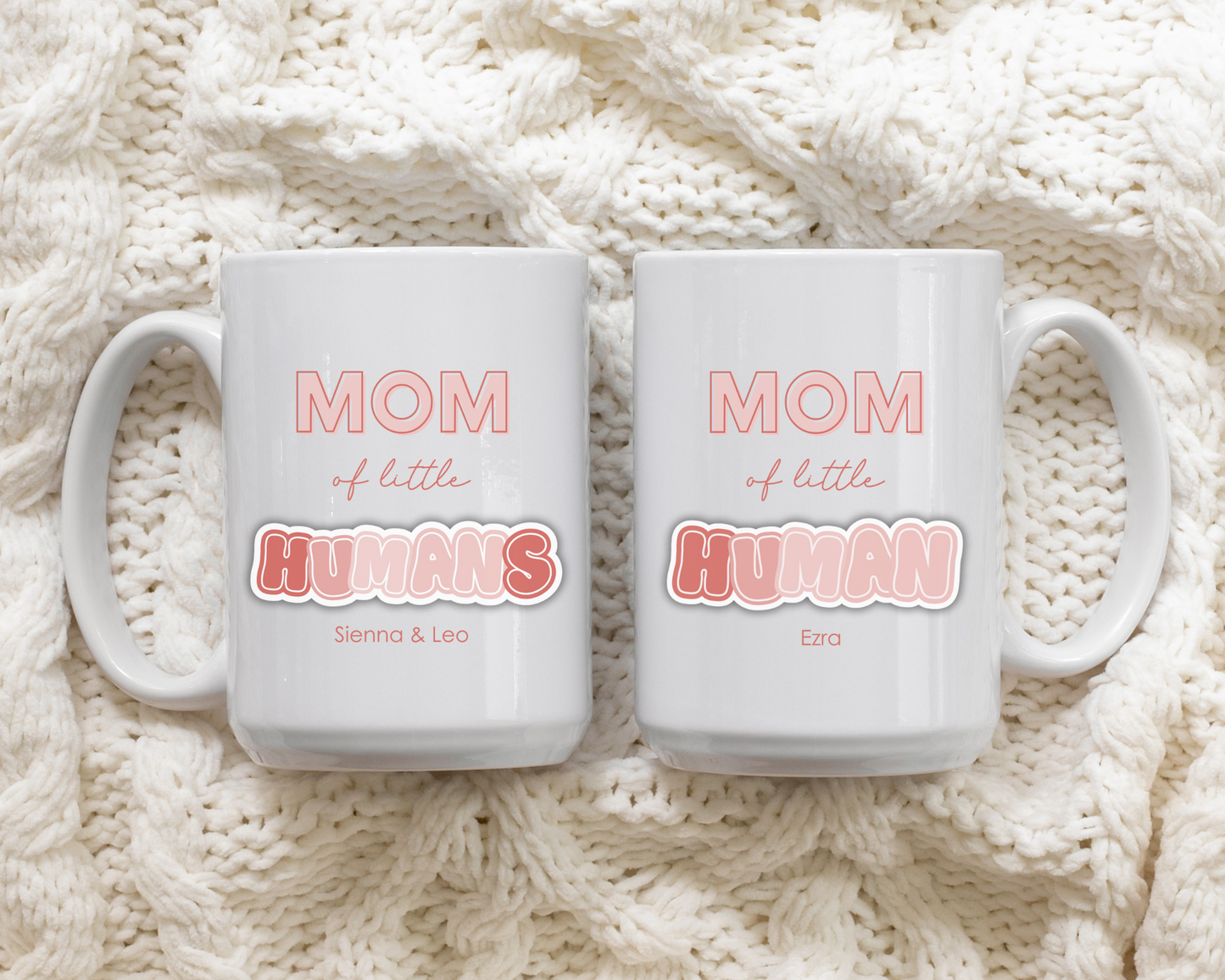 MOM OF LITTLE HUMANS MUG