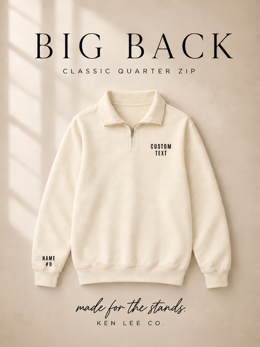 BIG BACK CLASSIC QUARTER ZIP