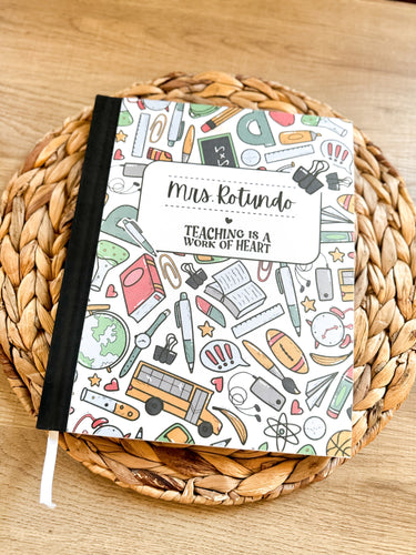 PERSONALIZED TEACHER NOTEBOOK