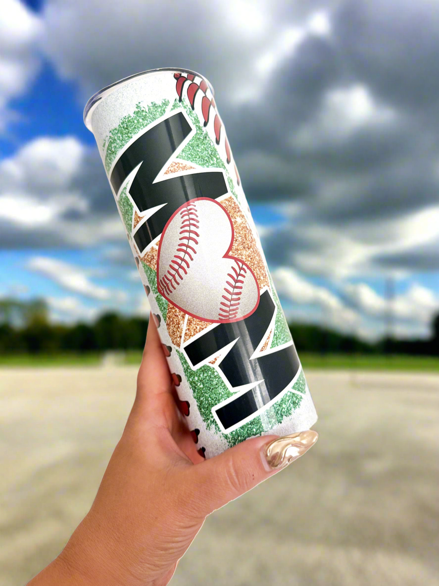 BASEBALL MOM TUMBLER