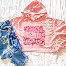 Load image into Gallery viewer, COOL MOMS CLUB CROPPED HOODIE