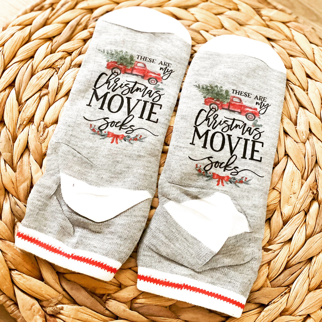 CHRISTMAS MOVIE WATCHING SOCK