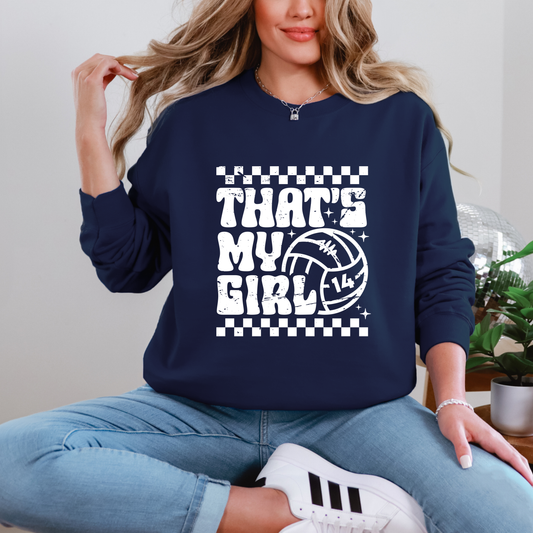 THATS MY GIRL VOLLEYBALL EDITION CREW