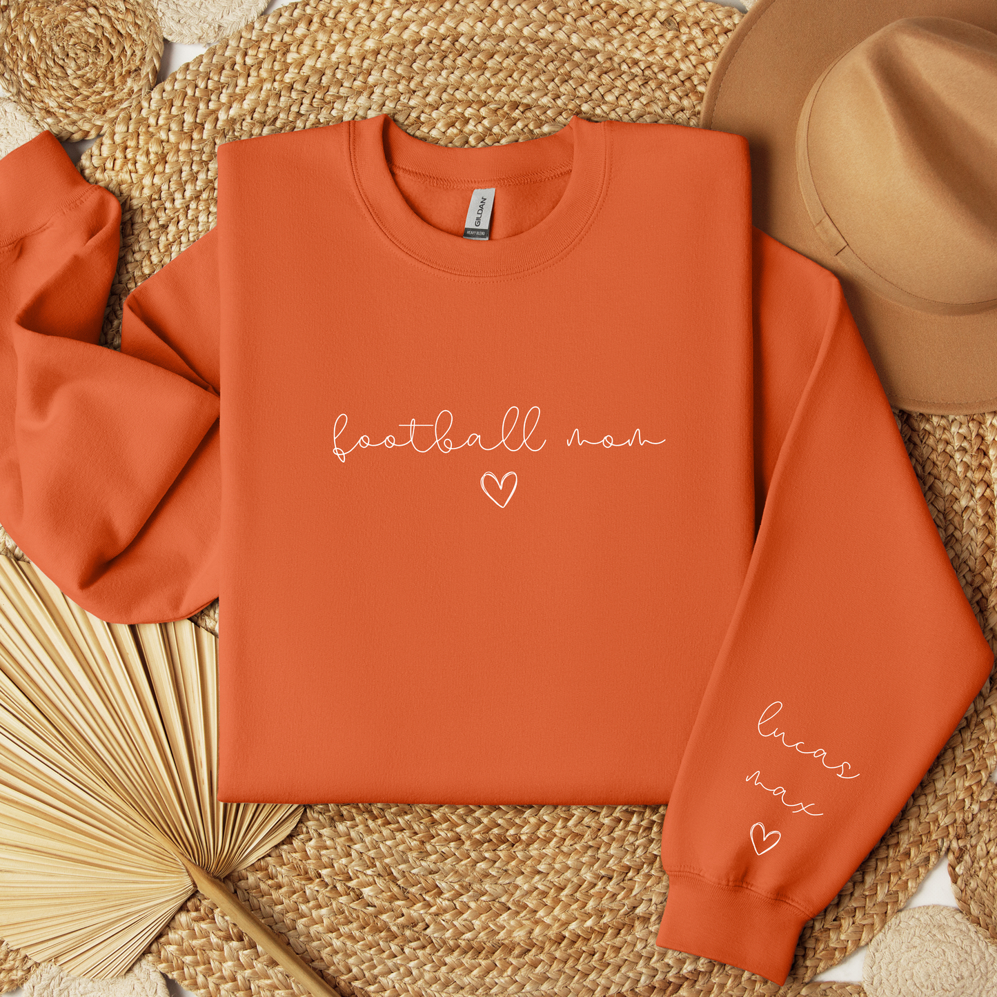 CURSIVE SPORTS MOM CREW