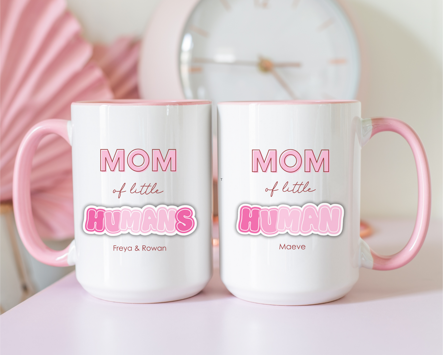 MOM OF LITTLE HUMANS MUG