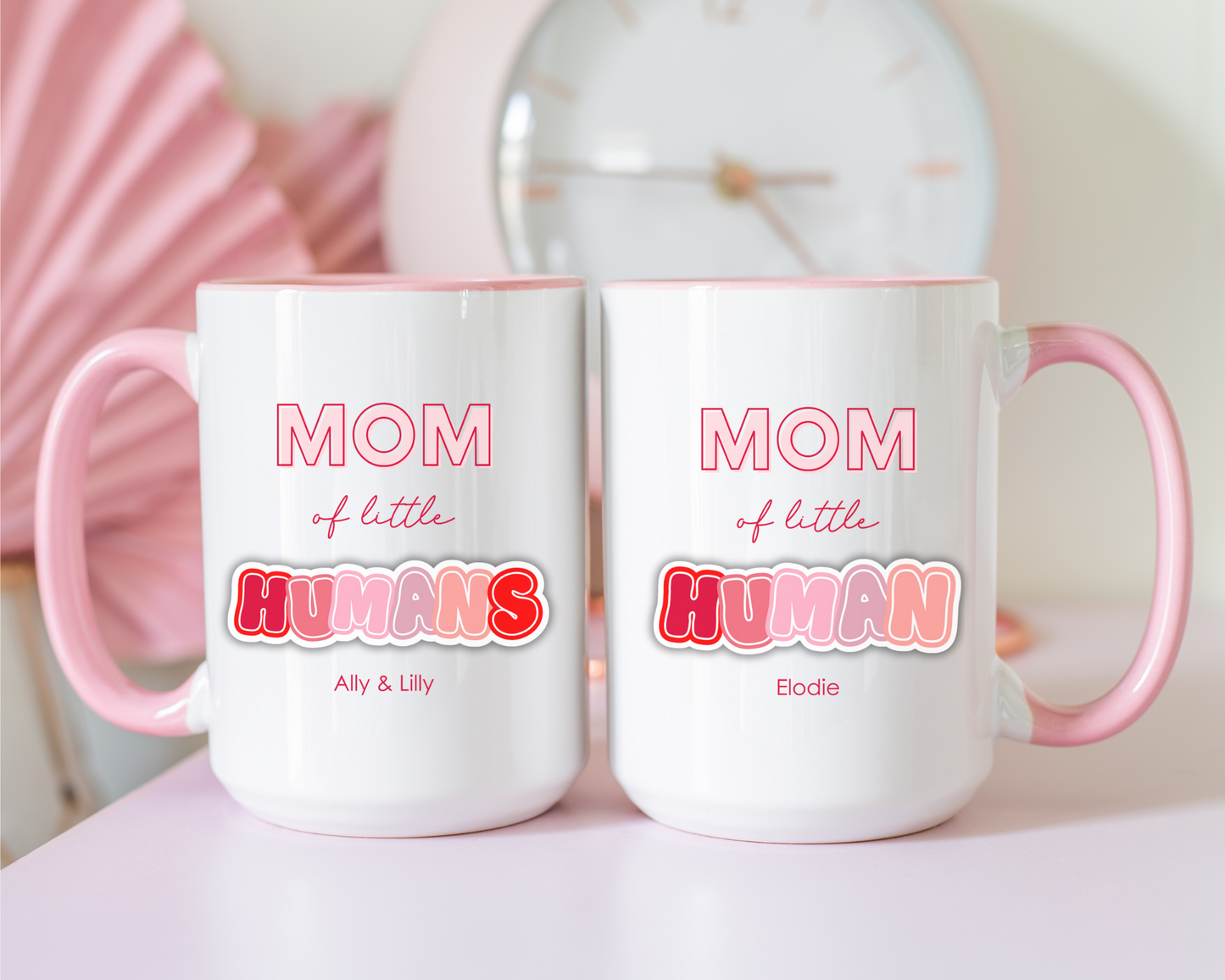 MOM OF LITTLE HUMANS MUG