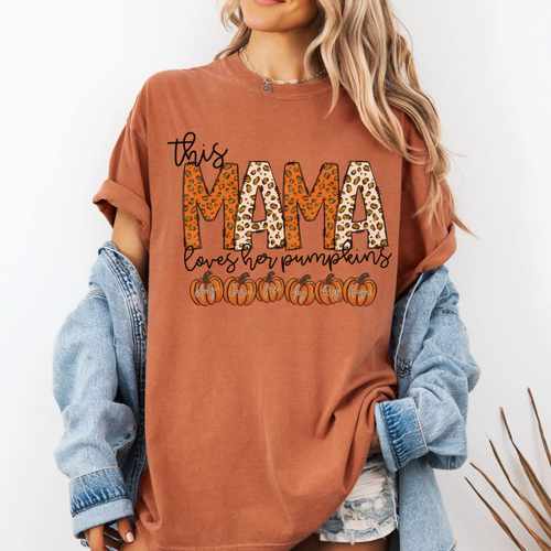 MAMA'S PUMPKINS PERSONALIZED TEE