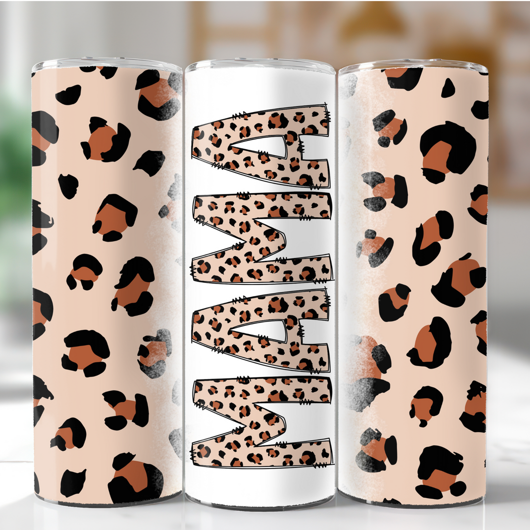 LEOPARD MAMA TUMBLER