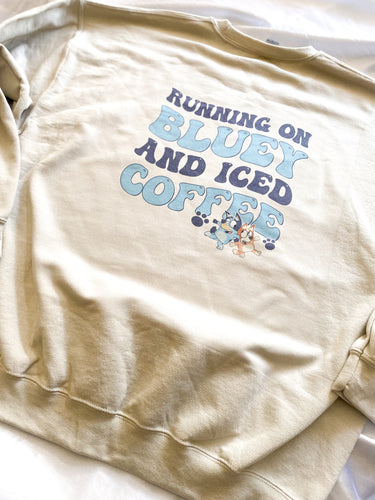 RUNNING ON BLUEY & ICED COFFEE CREW