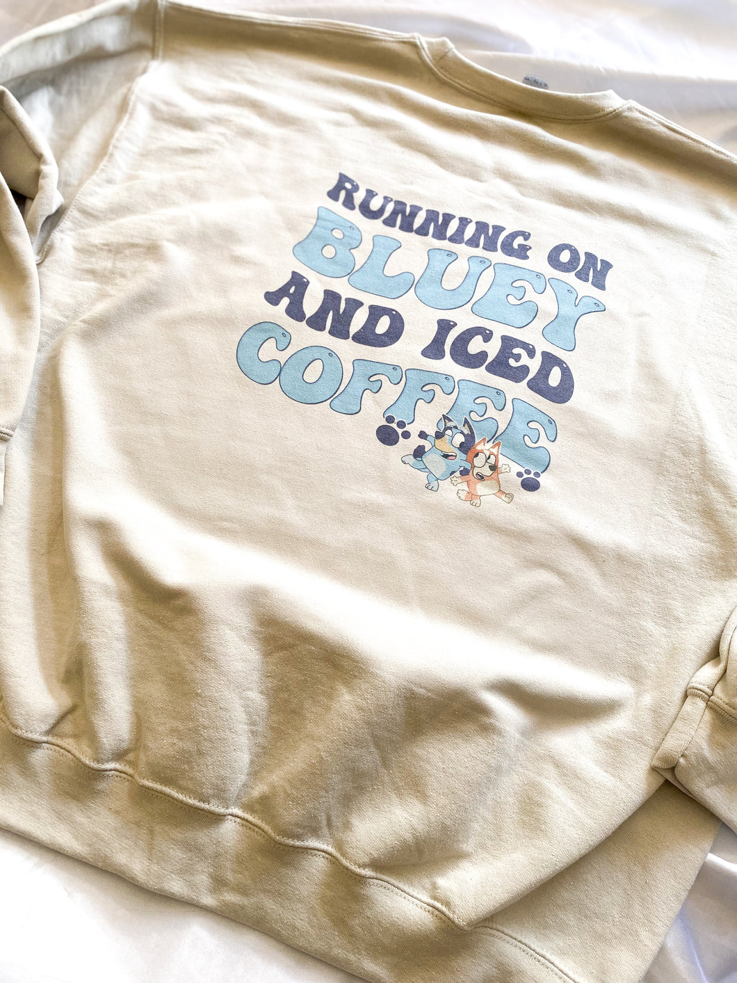 RUNNING ON BLUEY & ICED COFFEE CREW