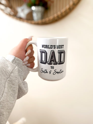 Personalized Dad Mug