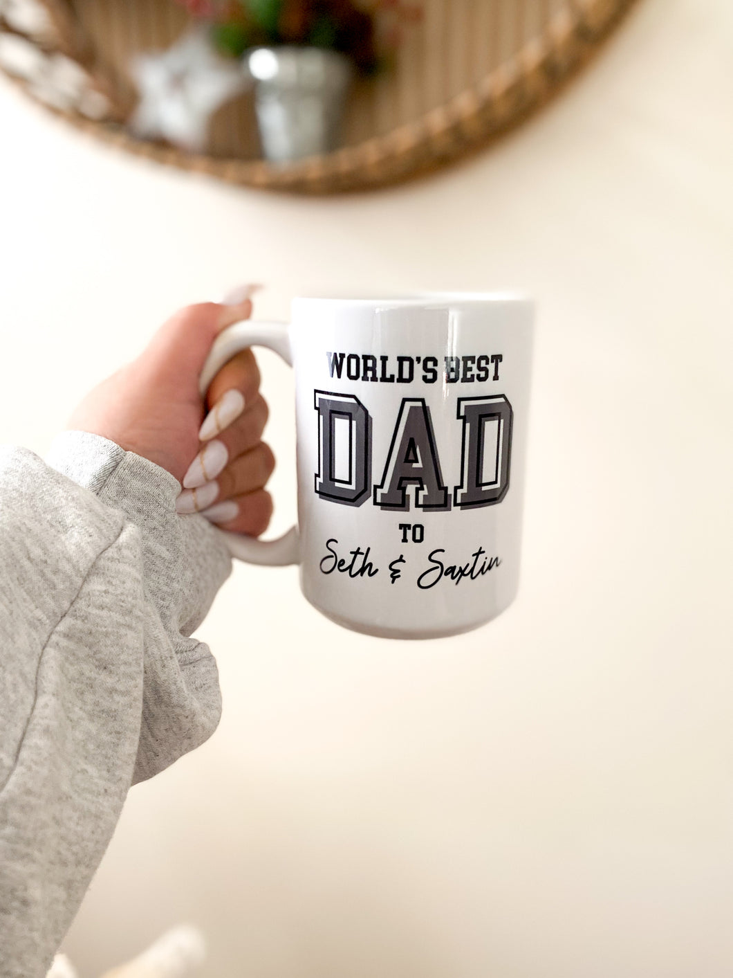 Personalized Dad Mug