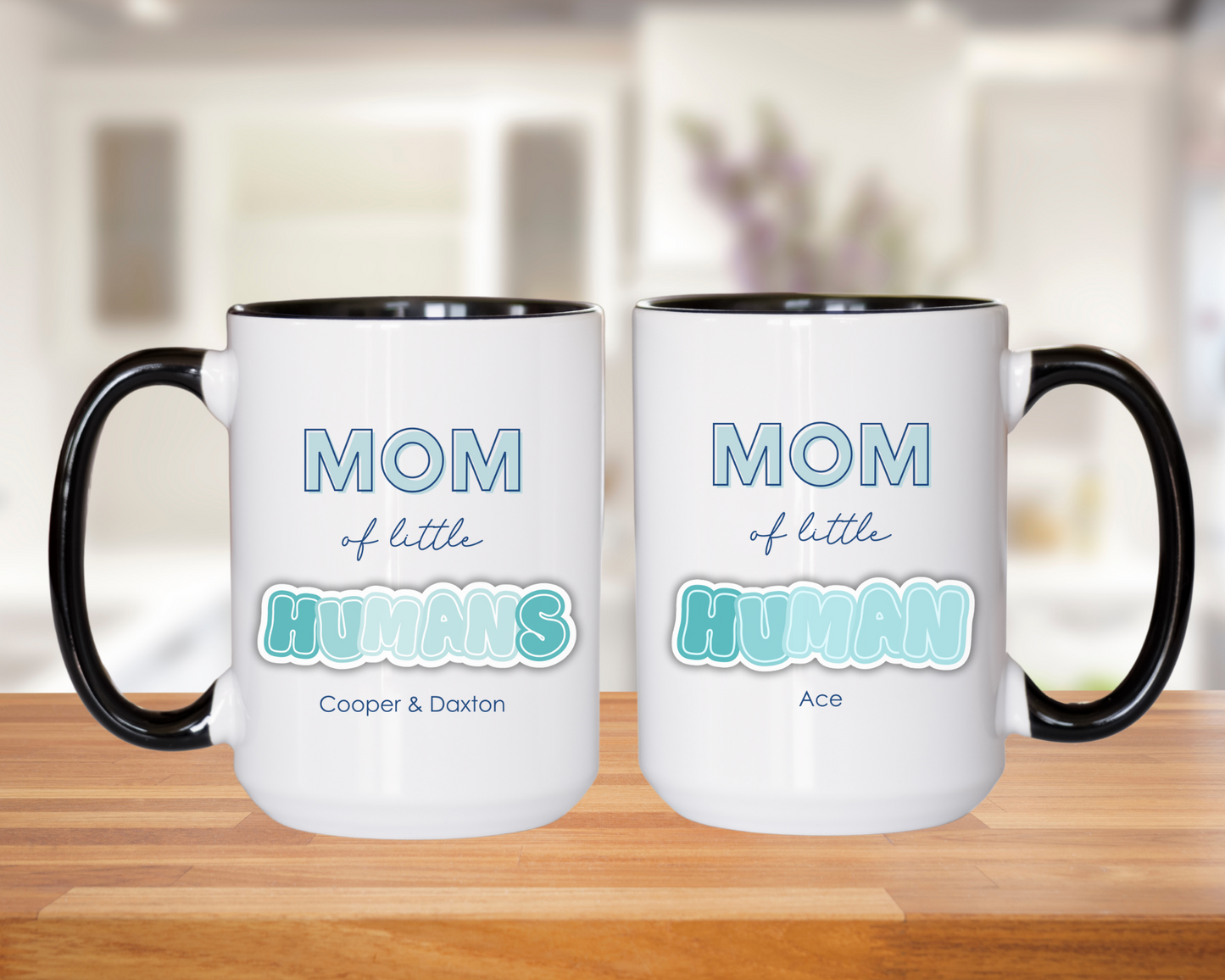 MOM OF LITTLE HUMANS MUG