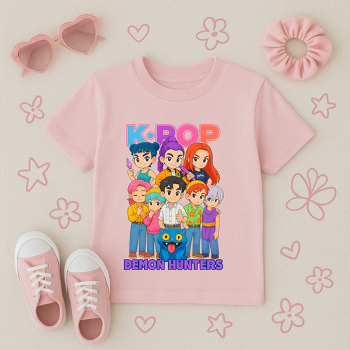 K-POP DEMON HUNTER SQUAD KIDS TEE