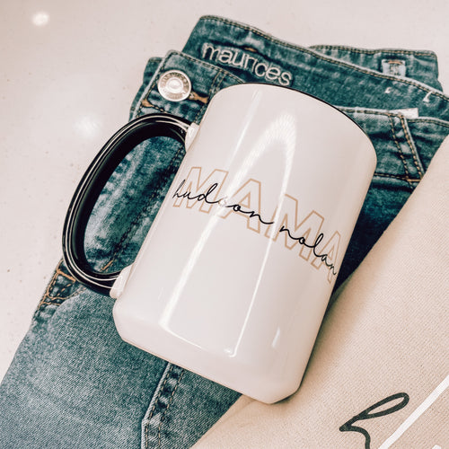 Basic Personalized Mama Mug