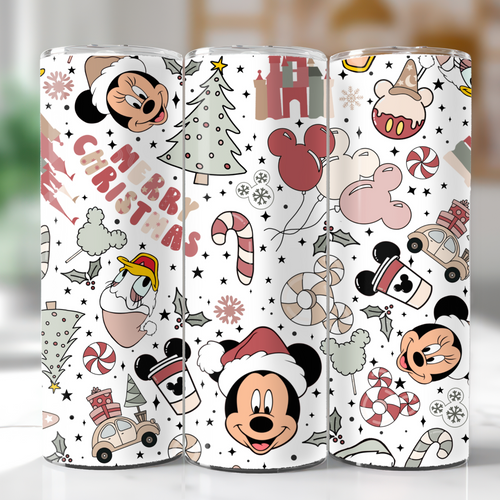 MICKEY MOUSE CHRISTMAS TUMBLER