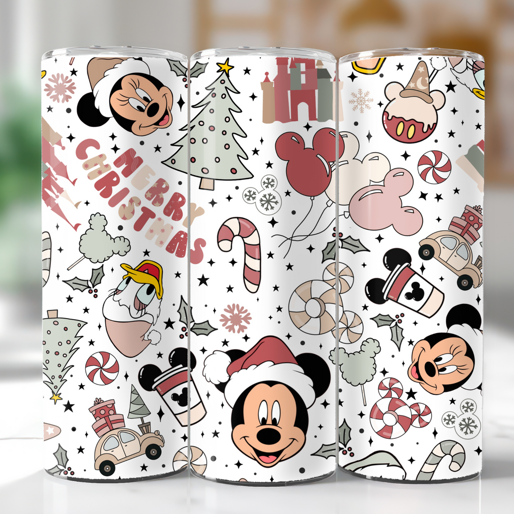 MICKEY MOUSE CHRISTMAS TUMBLER
