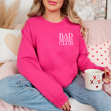 Load image into Gallery viewer, Bad Moms Club Hot Pink Crew