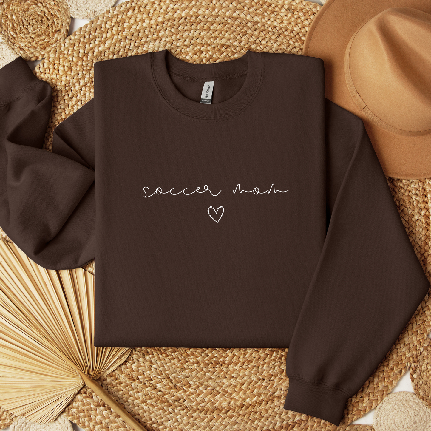 CURSIVE SPORTS MOM CREW