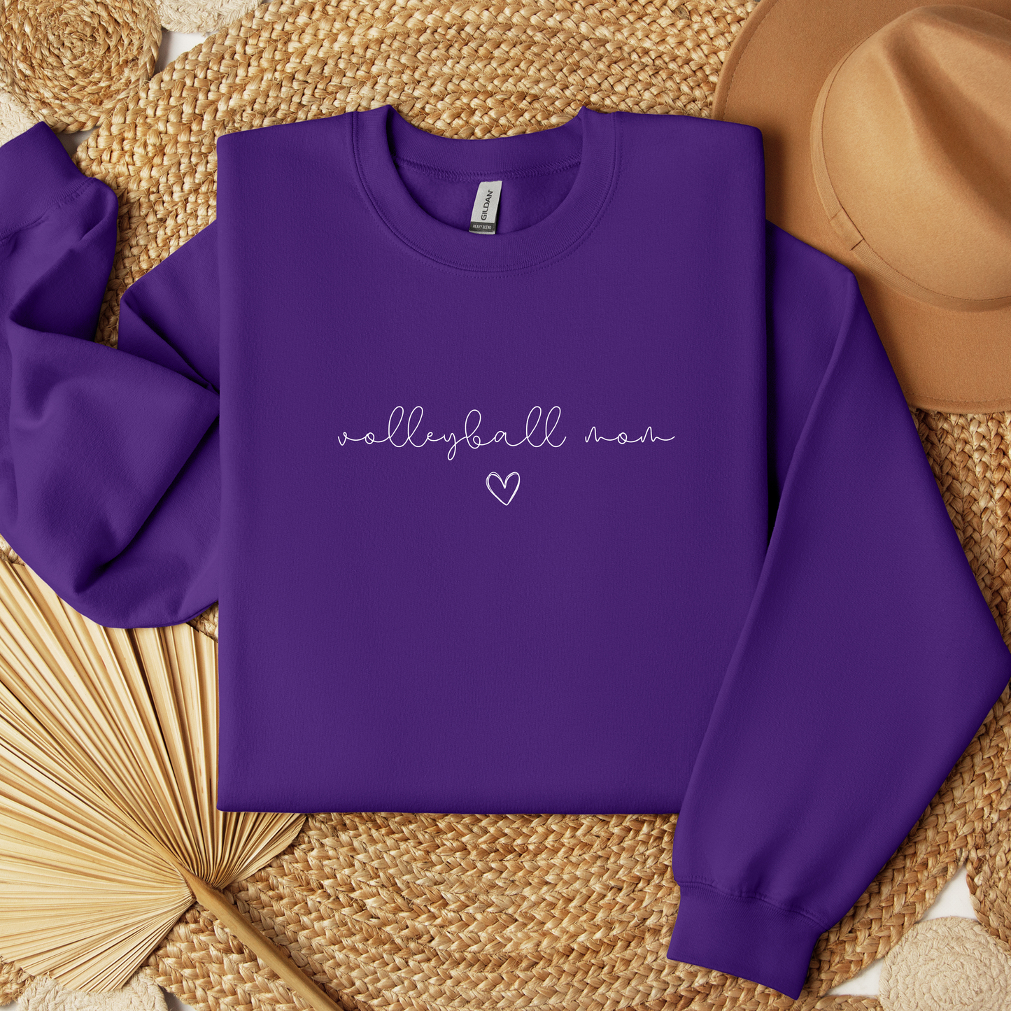 CURSIVE SPORTS MOM CREW