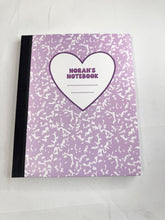 Load image into Gallery viewer, PERSONALIZED COMPOSITION NOTEBOOK