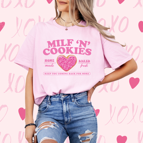 MILF & COOKIES TEE