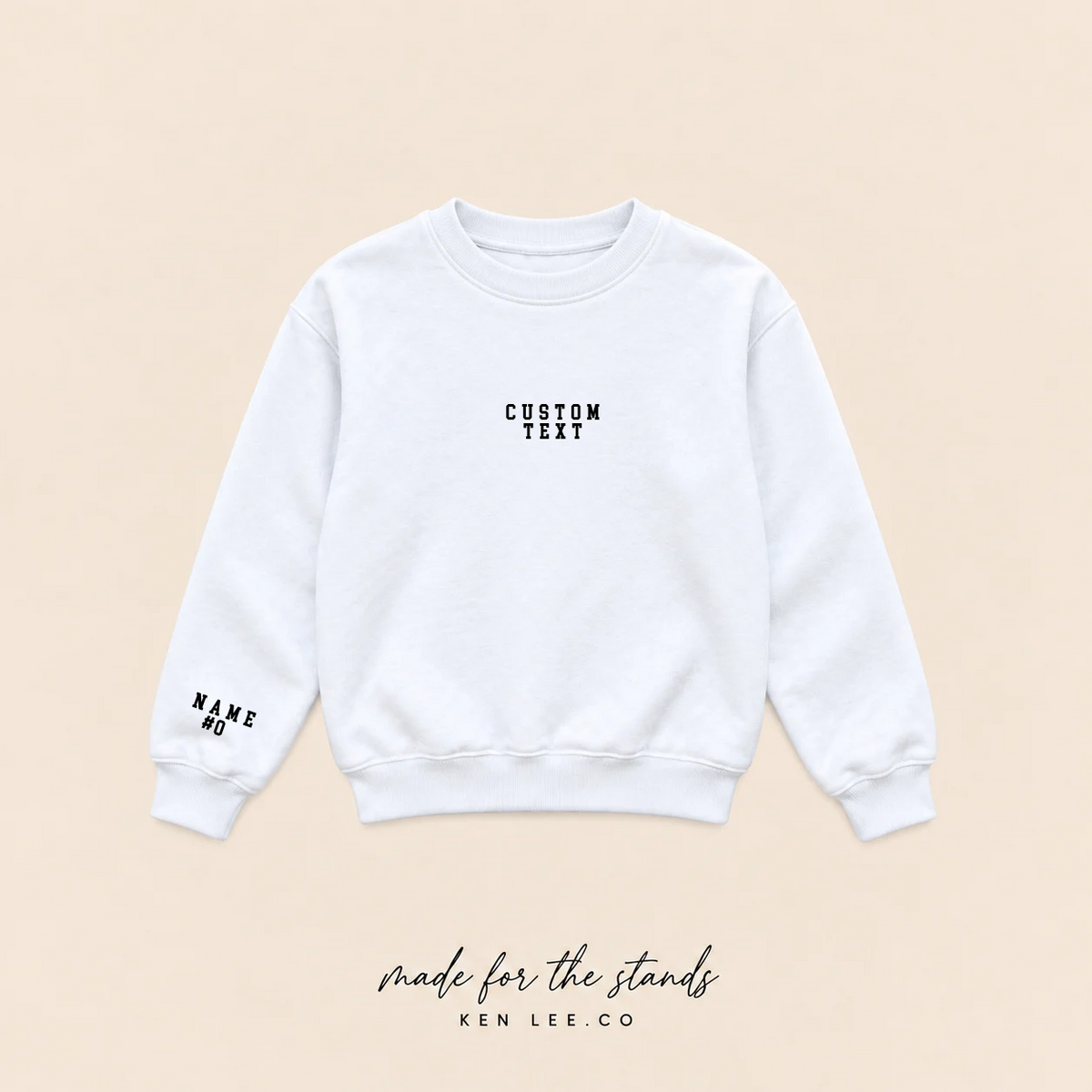 KIDS BIG BACK CREWNECK