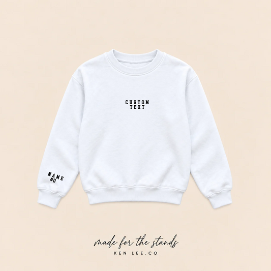 KIDS BIG BACK CREWNECK