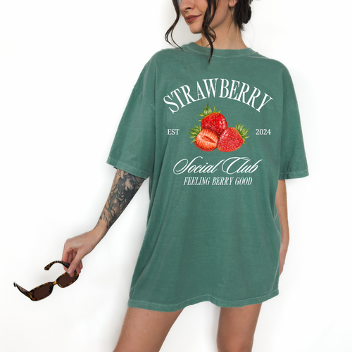 STRAWBERRY SOCIAL CLUB TEE