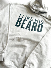 Load image into Gallery viewer, I LIKE HER BUTT/HIS BEARD COUPLES HOODIE