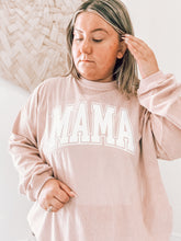 Load image into Gallery viewer, DISTRESSED MAMA CORDED CREW