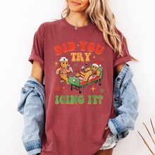 Load image into Gallery viewer, DID YOU TRY ICING IT TEE