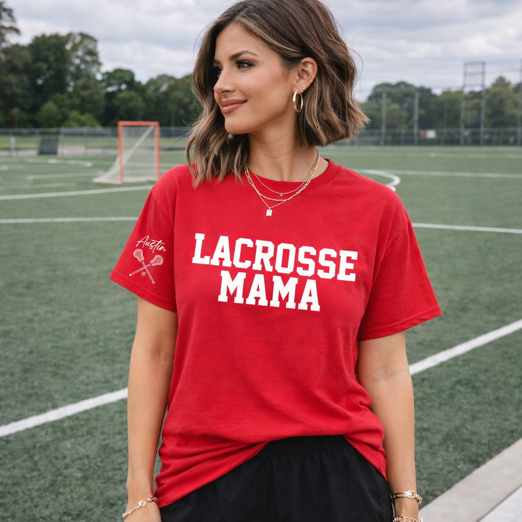 VARSITY SPORTS MAMA TSHIRT