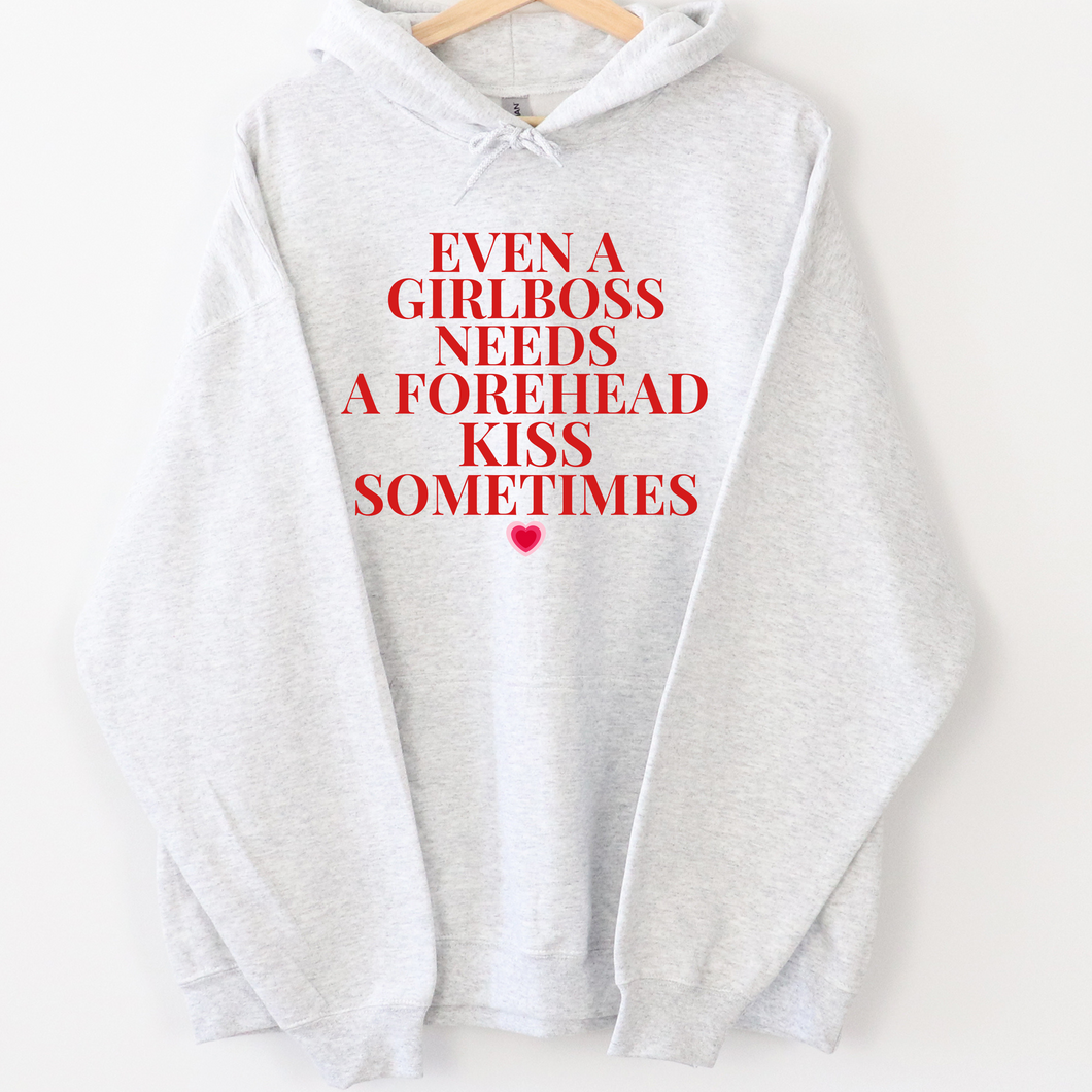 GIRLBOSS & FOREHEAD KISSES HOODIE