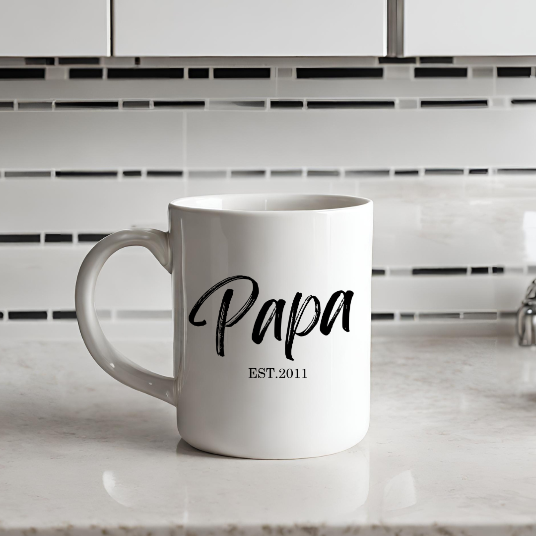CUSTOM DAD/PAPA/GRANDPA MUG