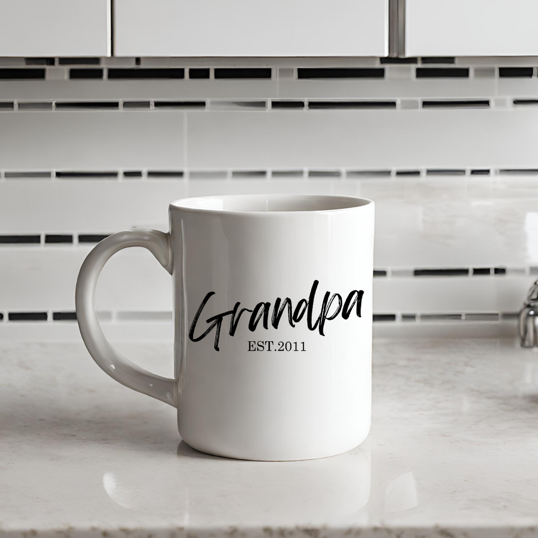 Custom Dad/Papa/Grandpa Mug