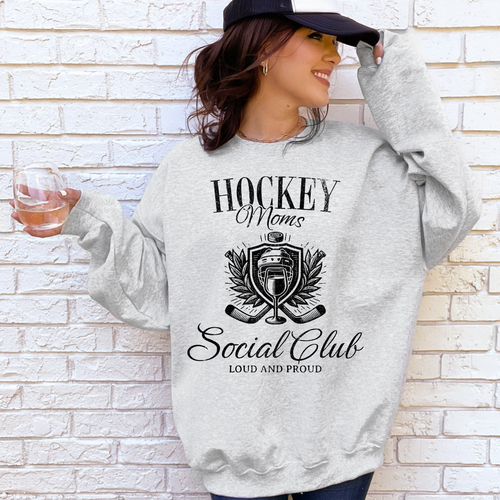 HOCKEY MOMS SOCIAL CLUB CREW