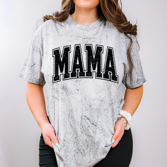 DISTRESSED SMOKE MAMA TEE