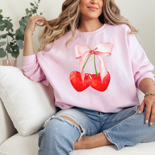 Load image into Gallery viewer, CHERRY COQUETTE CREW