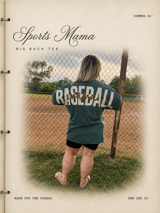 SPORTS MAMA BIG BACK TEE