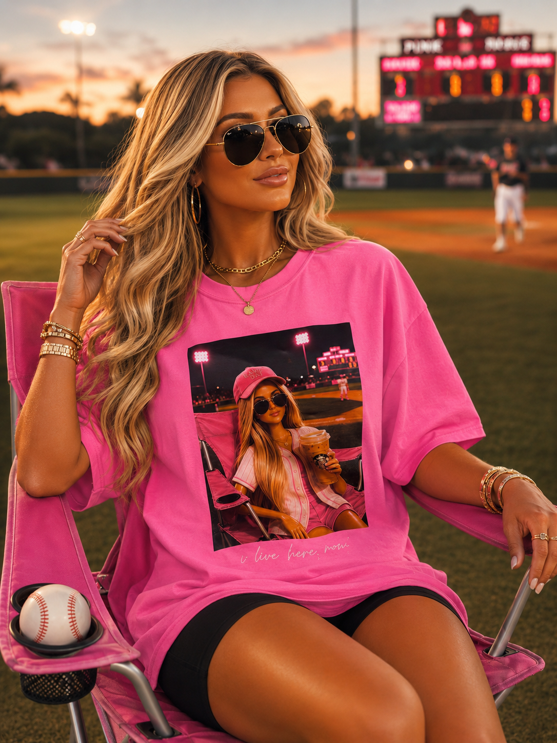 BALLPARK MOM TEE