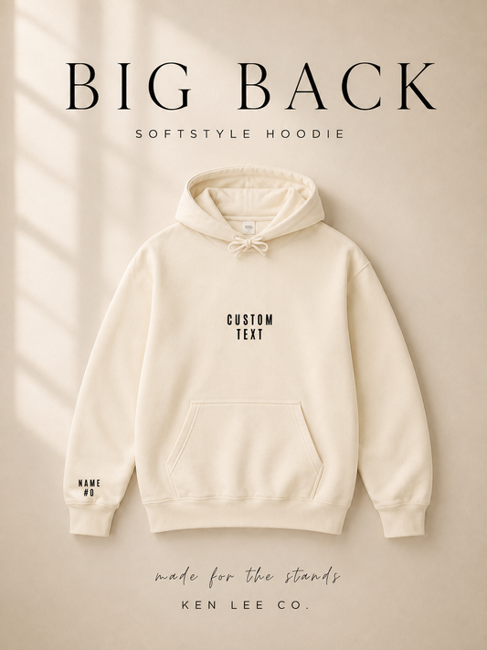 BIG BACK SOFTSTYLE HOODIE