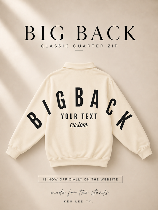 BIG BACK CLASSIC QUARTER ZIP