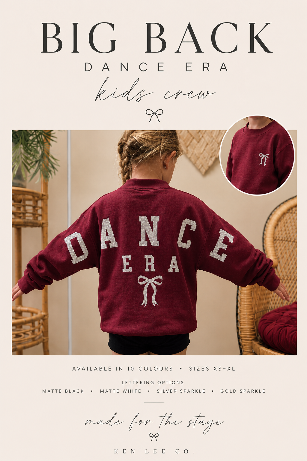 BIG BACK DANCE ERA KIDS KIDS CREW