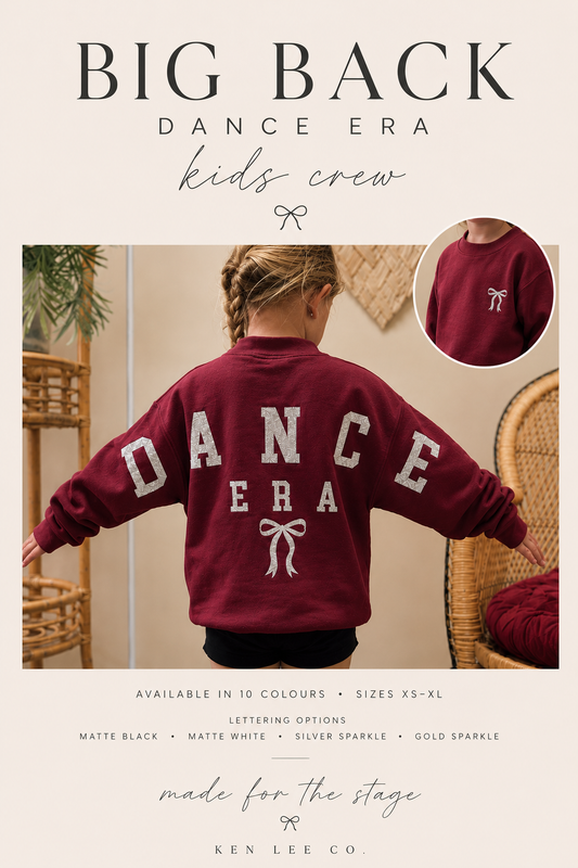 BIG BACK DANCE ERA KIDS KIDS CREW