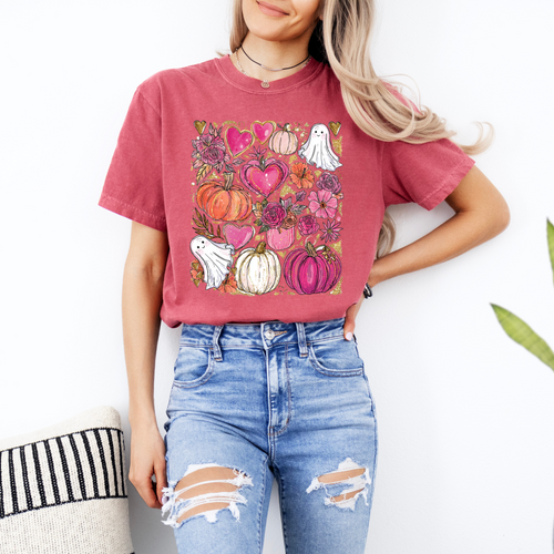 BOOS AND BLOOMS TEE