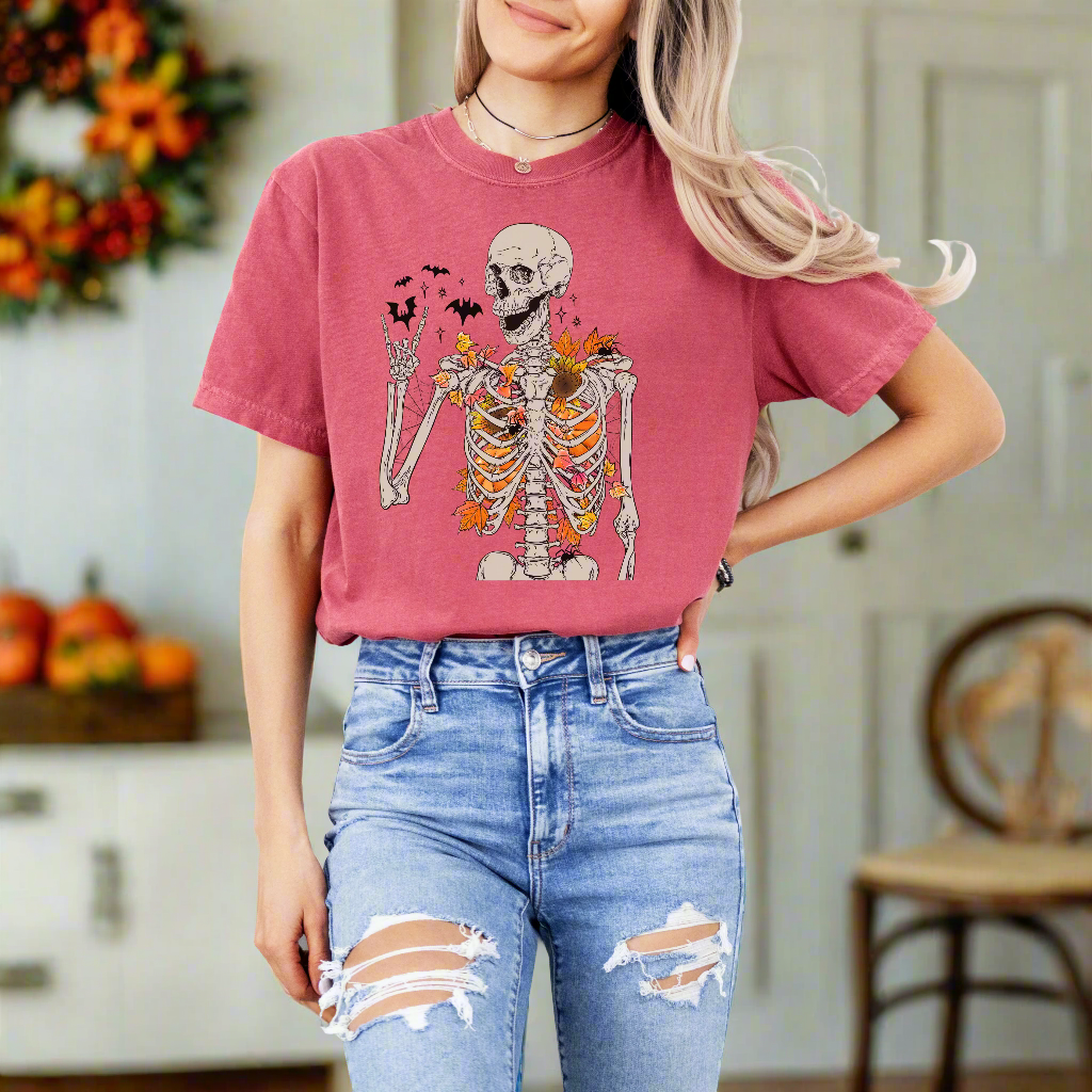 FALL SKELETON TEE